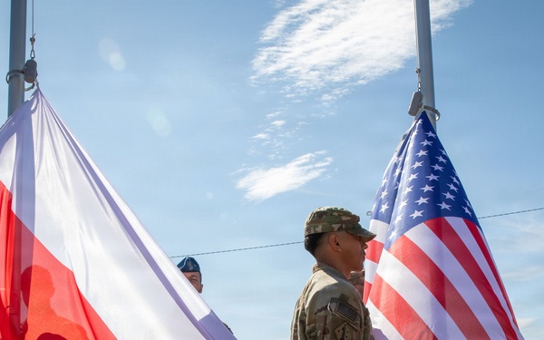 Oleszno cultural center dedicated to Staff Sgt. Michael Ollis, honoring U.S.-Poland bond