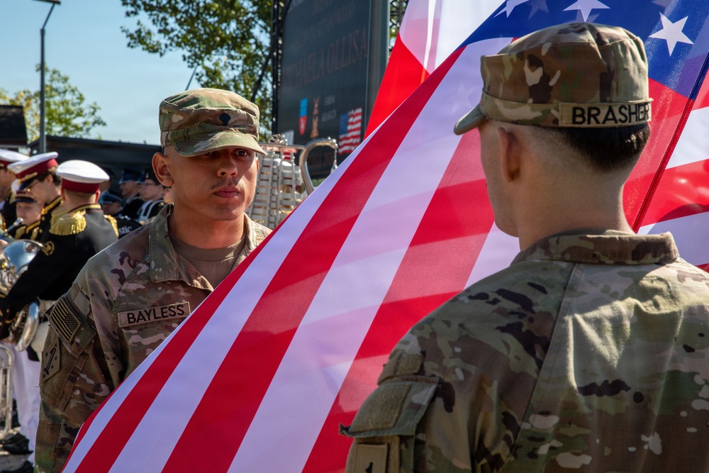 Oleszno cultural center dedicated to Staff Sgt. Michael Ollis, honoring U.S.-Poland bond