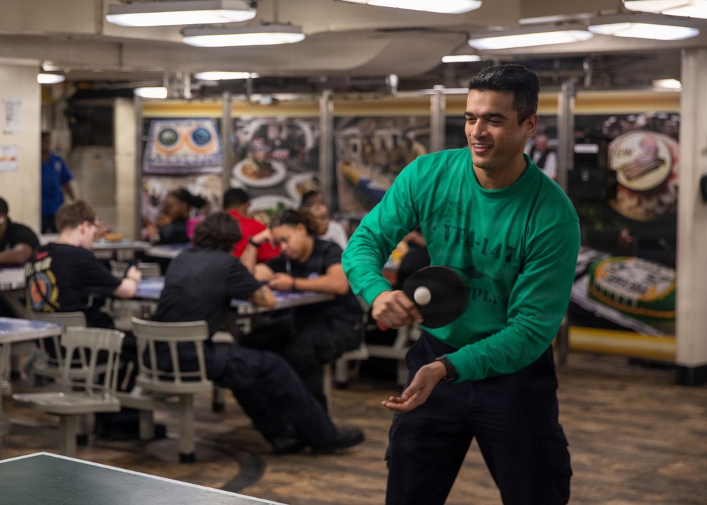 George Washington Hosts Ping-pong Tournament