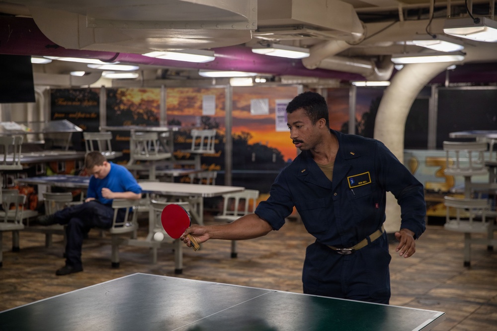 George Washington Hosts Ping-pong Tournament