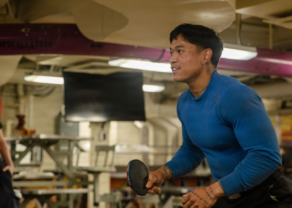 George Washington Hosts Ping-pong Tournament