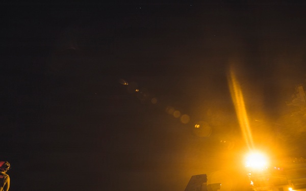 George Washington Conducts Flight Operations