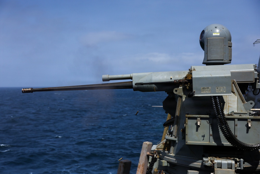 Live-Fire Exercises Aboard USS Mason (DDG 87)