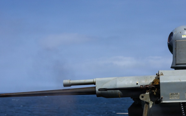 Live-Fire Exercises Aboard USS Mason (DDG 87)