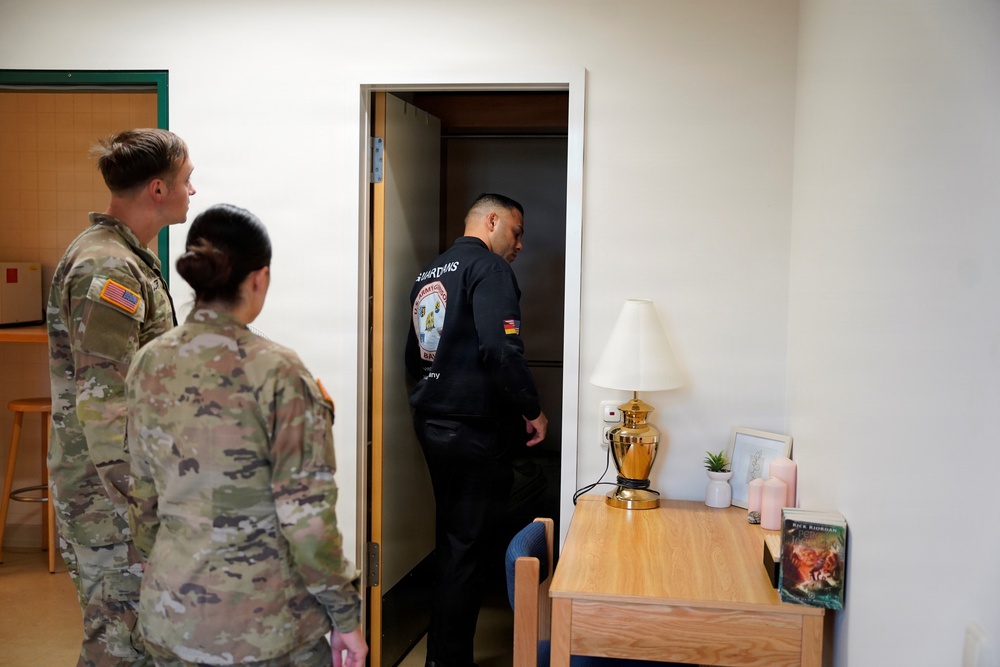 U.S. Army Garrison Bavaria, Barracks Inspection, Sept. 18, 2026