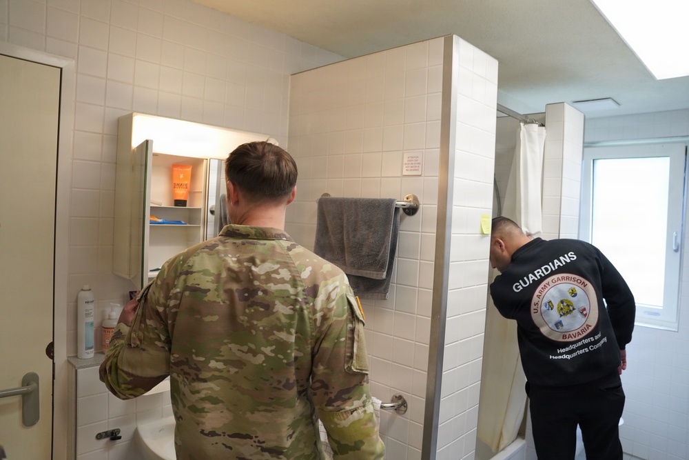 U.S. Army Garrison Bavaria, Barracks Inspection, Sept. 18, 2026