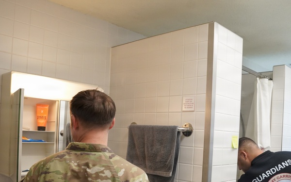 U.S. Army Garrison Bavaria, Barracks Inspection, Sept. 18, 2026