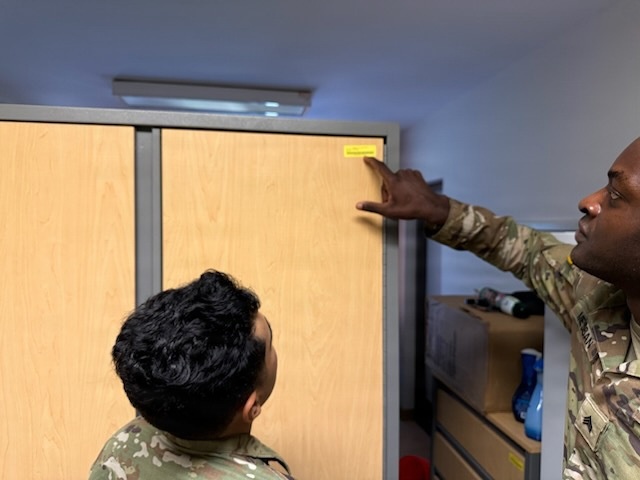 USAG Rheinland-Pfalz supports routine barracks inspections