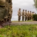 WWII Reenactors Stand in Formation at the LT John S Thompson Bridge Ceremony, Operation Market Garden Commemorations 2026