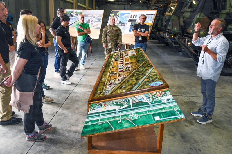 AMICI Program Participants Visit Camp Darby