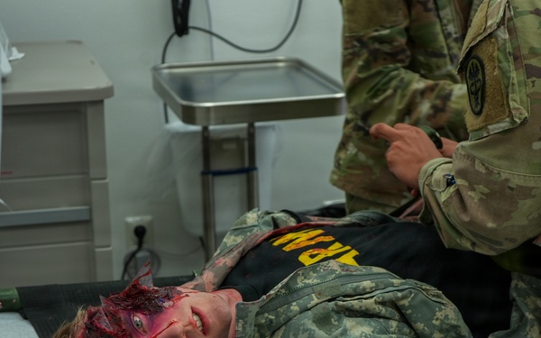 Vilseck Health Clinic casualty evacuation