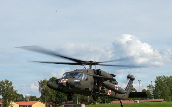 Vilseck Health Clinic casualty evacuation