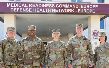 U.S. Army Surgeon General Team Visits Medical Readiness Command, Europe