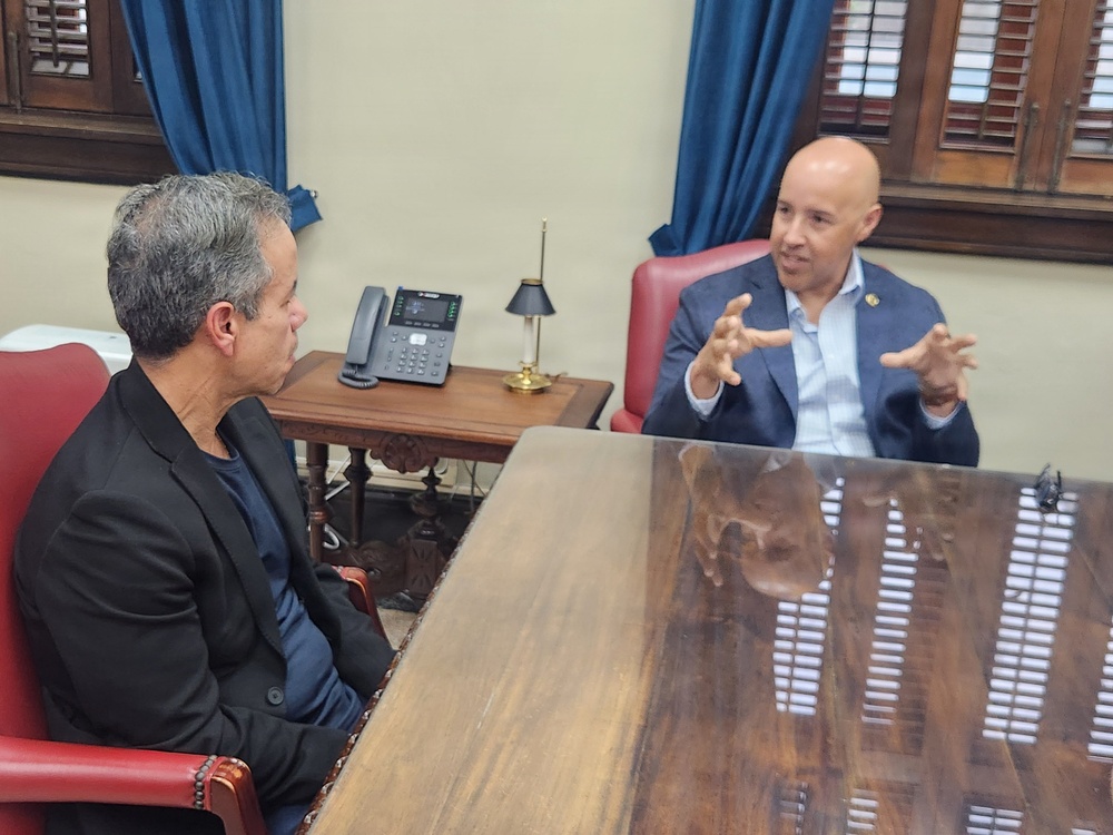 Fort Buchanan, San Juan leaders strengthen ties through readiness, resilience