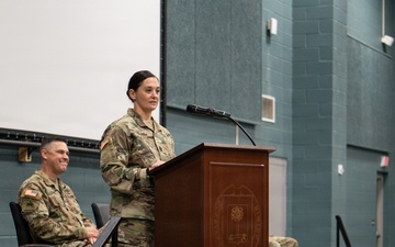 218th Noncommissioned Officer Academy Change of Responsibility