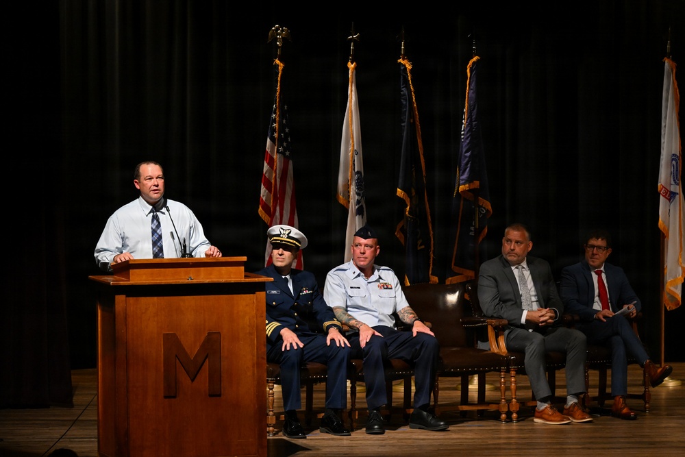 Coast Guard holds CGJROTC unit establishment ceremony at Marshfield High School in Coos Bay