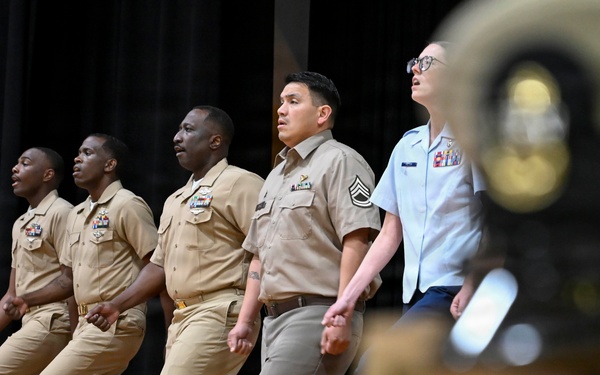NMRTC Bethesda Hosts Regional Pinning Ceremony, Welcomes Ten New Chiefs to the Mess