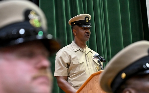 NMRTC Bethesda Hosts Regional Pinning Ceremony, Welcomes Ten New Chiefs to the Mess