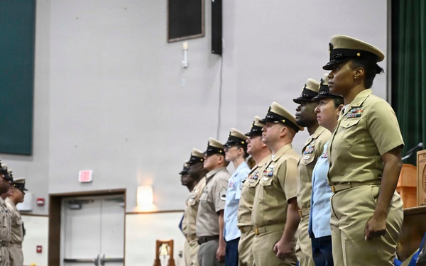 NMRTC Bethesda Hosts Regional Pinning Ceremony, Welcomes Ten New Chiefs to the Mess