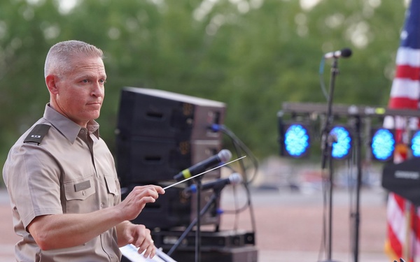 1st Armored Division Band performs at WE THE PEOPLE concert