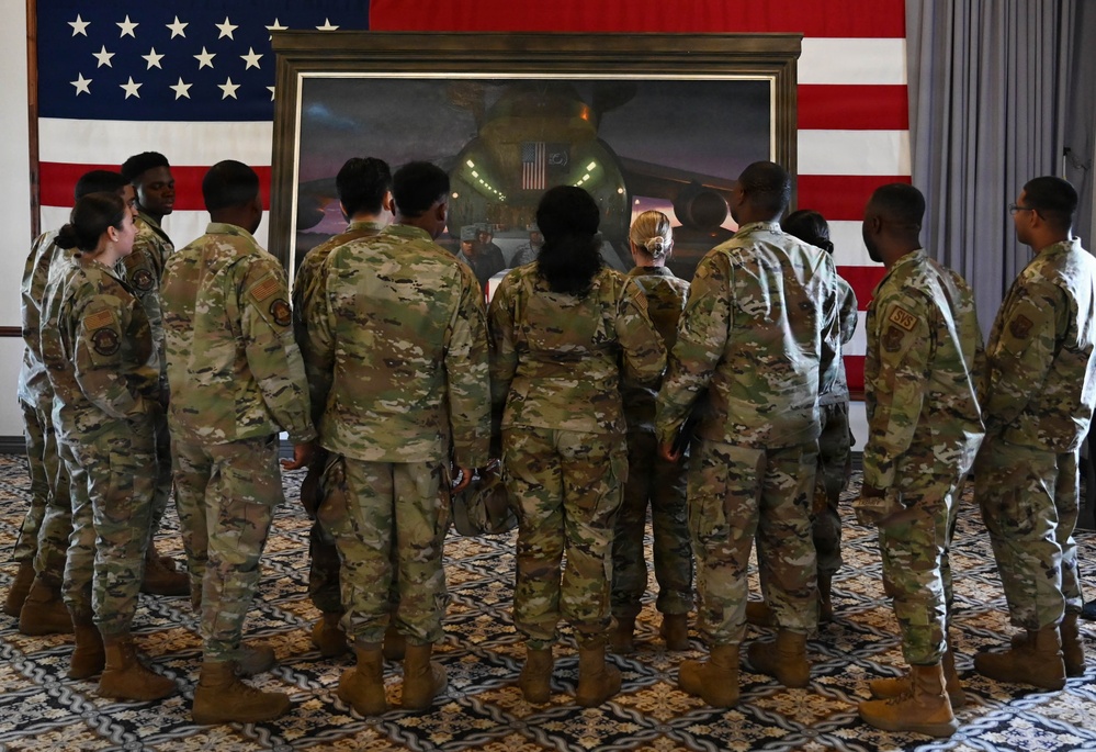 ‘A Solemn Promise’:  Painting features Air Force reservists supporting dignified transfer mission