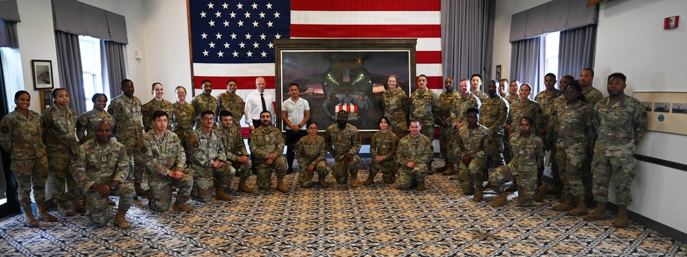 ‘A Solemn Promise’:  Painting features Air Force reservists supporting dignified transfer mission