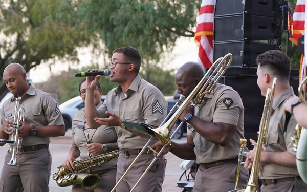 1st Armored Division Band performs at WE THE PEOPLE concert