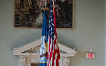 U.S. Marine Corps Col. John Ripley's Dedication Ceremony at the U.S. Naval Academy