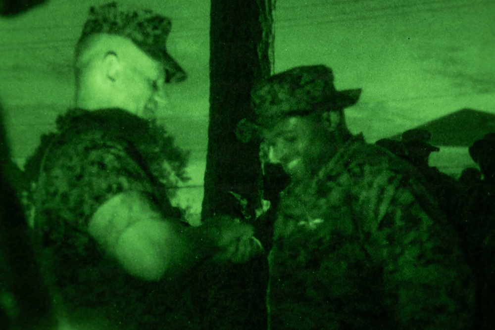 2nd CRR Sailors Receive Fleet Marine Force Pins During Five-Mile Hike
