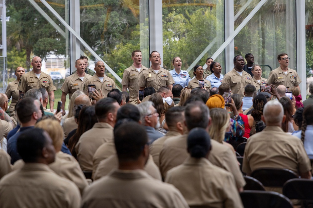 Naval Air Station (NAS) Pensacola Welcomes New FY-27 Chief Petty Officers