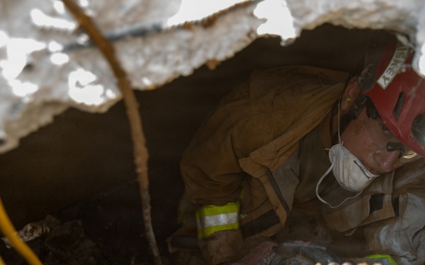 Florida CERFP Conducts Joint Training Exercise with 911th TREC during Operation Atlantic Guardian