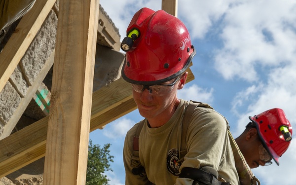 Florida CERFP Conducts Joint Training Exercise with 911th TREC during Operation Atlantic Guardian