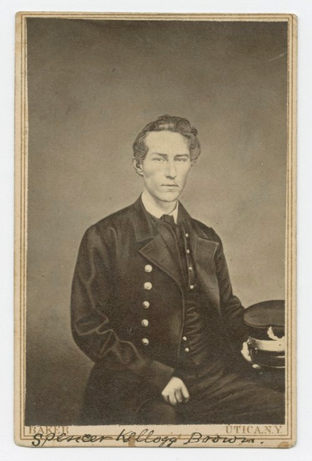 The Adventures of Spencer Kellogg Brown (25 SEP 1863)