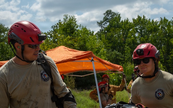 Florida CERFP Conducts Joint Training Exercise with 911th TREC during Operation Atlantic Guardian