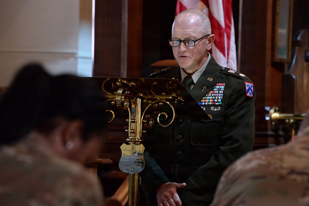 Fort Leavenworth Chapel service marks 9/11 anniversary with hymns, prayers