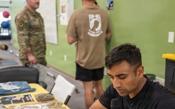 Team Hill observes POW/MIA Remembrance Week