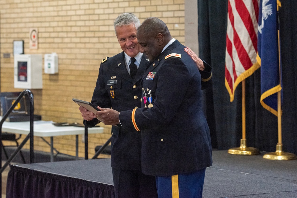 Army Col. William “Chris” Brown Retires from the South Carolina Army National Guard