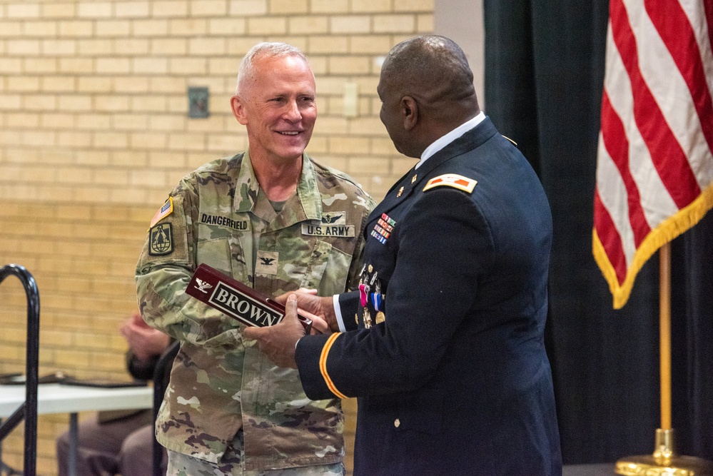 Army Col. William “Chris” Brown Retires from the South Carolina Army National Guard