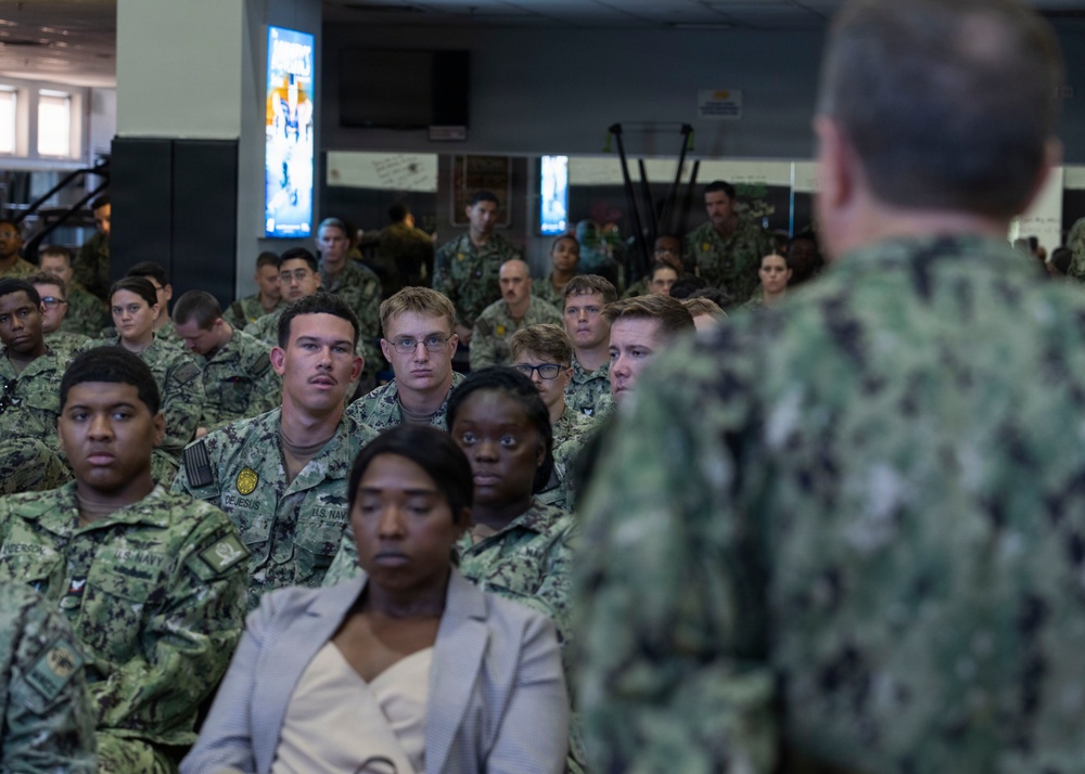 Career Development Symposium Visits Naval Support Activity Souda Bay