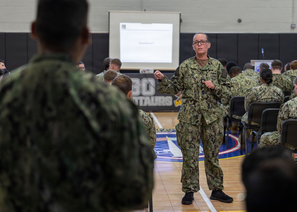 Career Development Symposium Visits Naval Support Activity Souda Bay