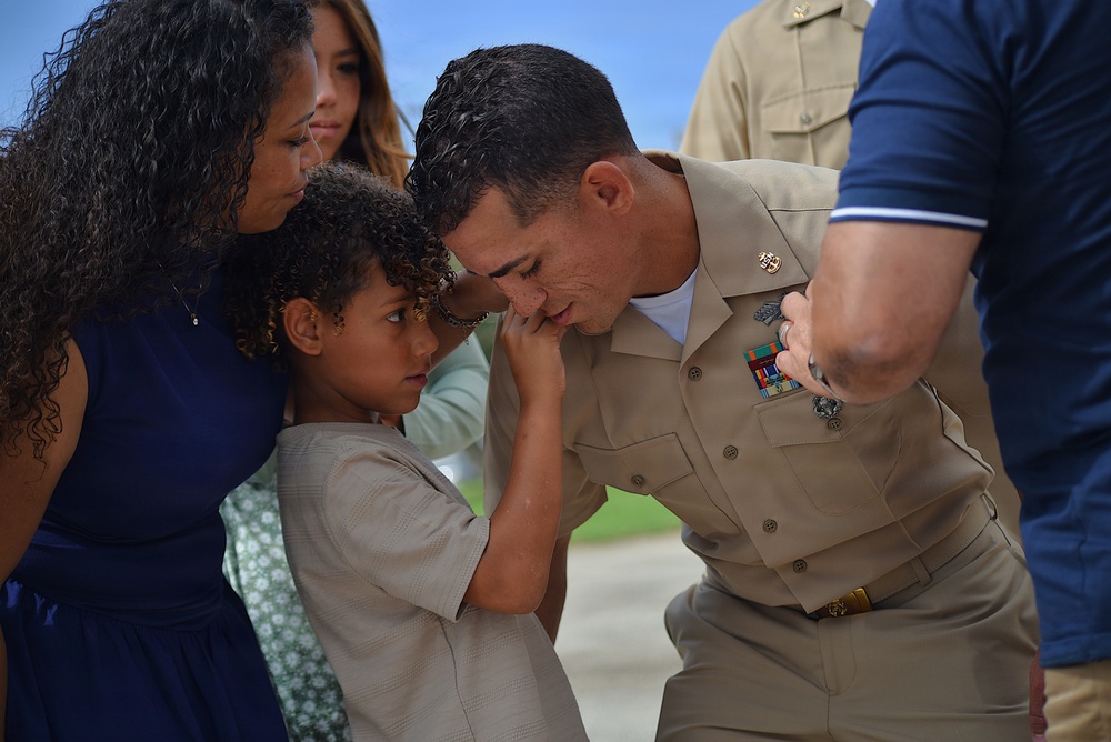 Chief Petty Officer Pinning Ceremony