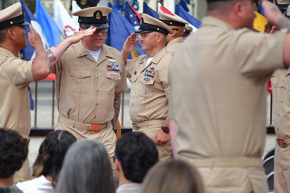Chief Petty Officer Pinning Ceremony