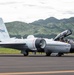 NASA pilots and Panamanian flight students tour a WB-57F aircraft after a flight exercise