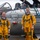 NASA pilots and Panamanian flight students tour a WB-57F aircraft after a flight exercise