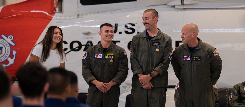 Coast Guard Air Station Kodiak helicopter aircrew earns Air Medal