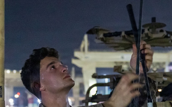 11th MEU Marines Set Up An LMADIS