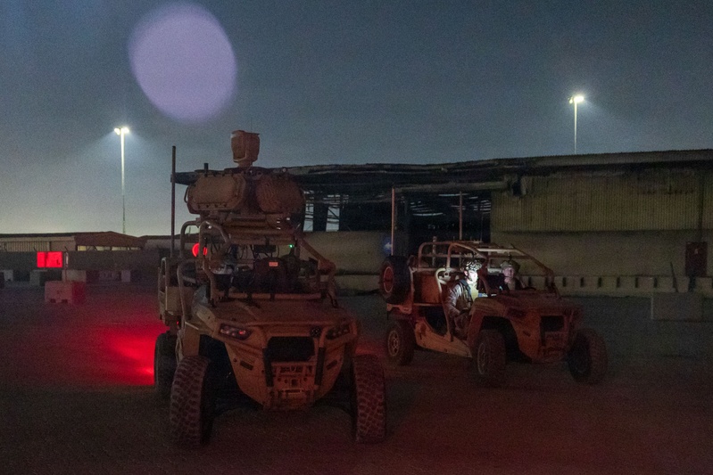 11th MEU Marines Set Up An LMADIS