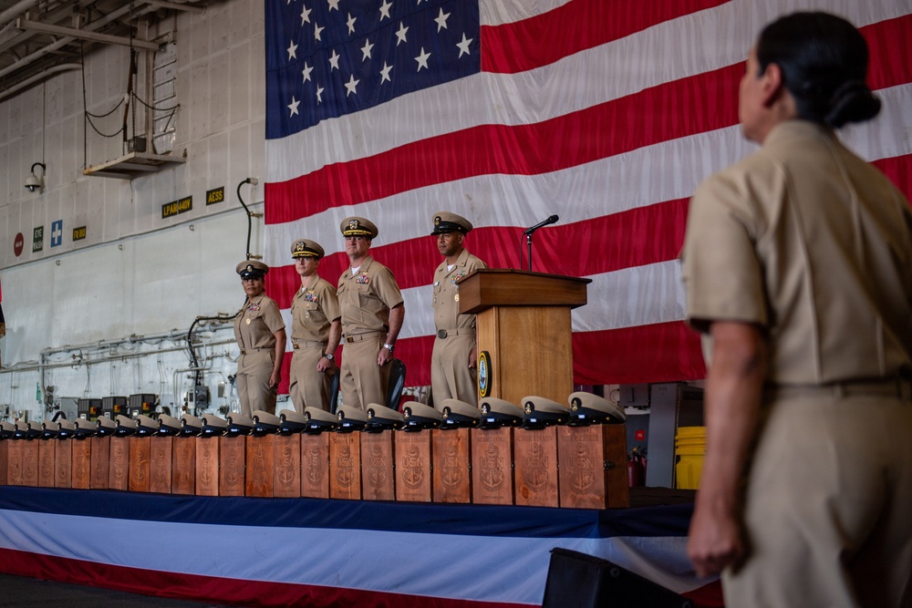 CVN71 FY27 Chief Pinning Ceremony