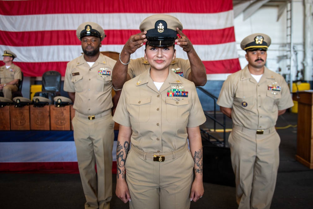 CVN71 FY27 Chief Pinning Ceremony