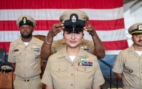 CVN71 FY27 Chief Pinning Ceremony